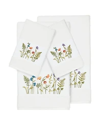 Linum Home Turkish Cotton Serenity -Pc. Embellished Towel Set