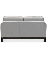 Closeout! Virton 63" Leather Loveseat, Created for Macy's