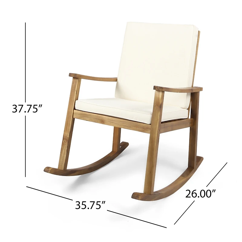 Candel Outdoor Rocking Chair, Set of 2