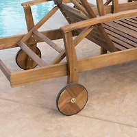 Perla Outdoor Chaise Lounge (Set of 2)