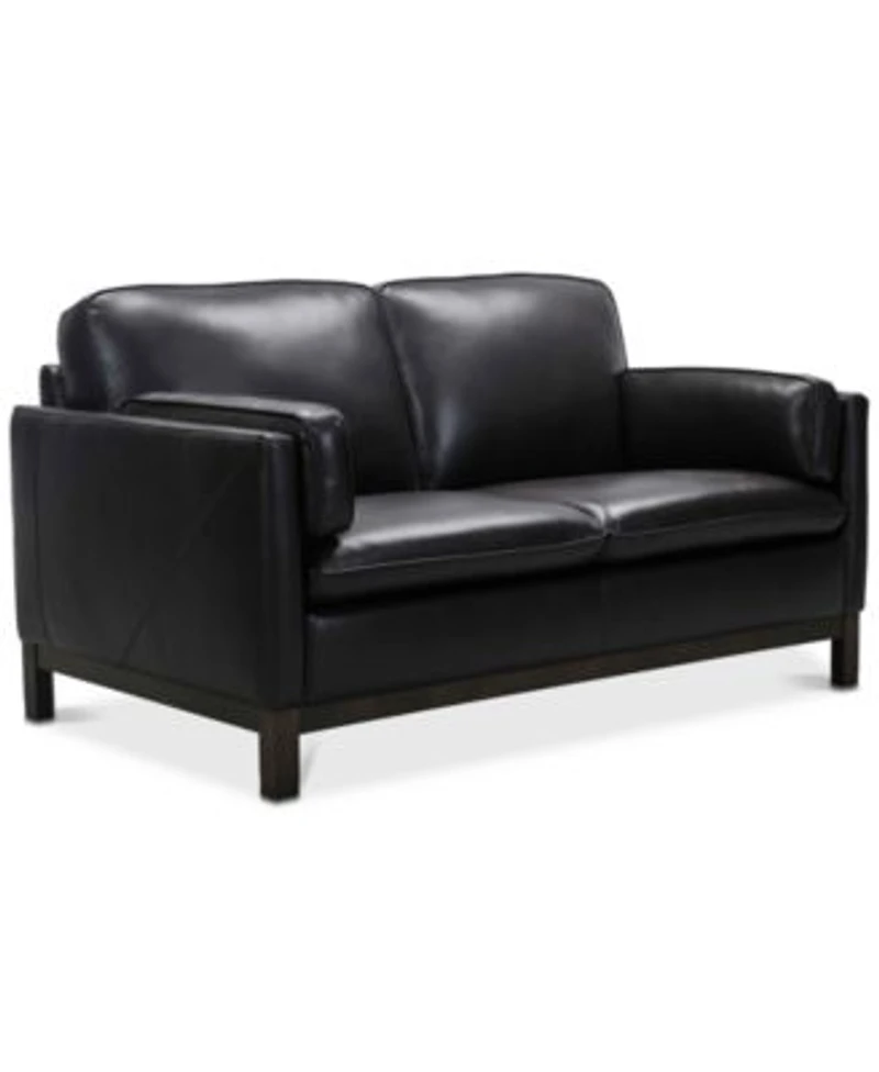 Closeout Virton Leather Sofa Collection Created For Macys