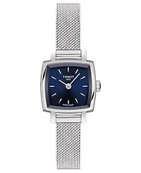 Tissot Women's Swiss T-Lady Lovely Stainless Steel Mesh Bracelet Watch 20mm