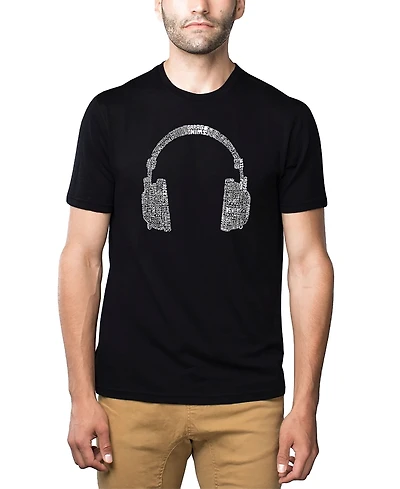 La Pop Art Mens Premium Blend Word T-Shirt
