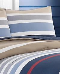 Nautica Bradford Reversible 2-Piece Duvet Cover Set, Twin