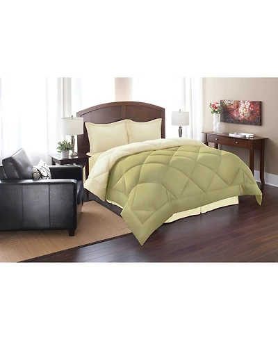 Elegant Comfort Reversible Down Alternative 3 Pc. Comforter Sets, King/California King