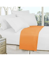 Elegant Comfort Silky Soft Flat Sheet