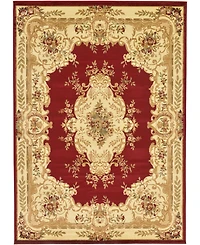 Bayshore Home Belvoir Blv5 Red 8' x 11' 4" Area Rug