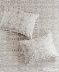Madison Park Malia Embroidered Cotton 4-Pc. Duvet Cover Set