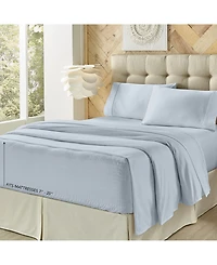 J Queen New York Royal Fit Microfiber Sheet