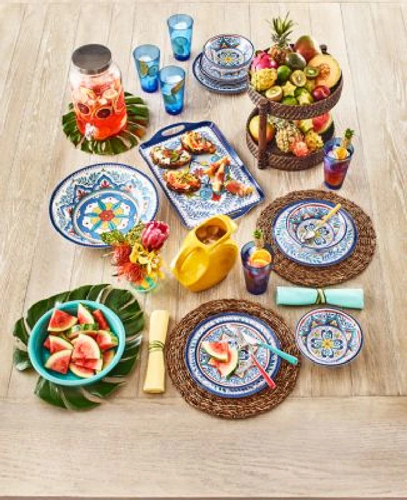 Capri Isle Melamine Total Outdoor Dinning Collection