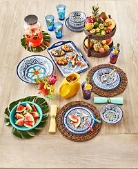 Capri Isle Melamine Total Outdoor Dinning Collection