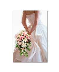 The Macneil Studio 'Wedding Dress' Canvas Art - 22" x 32"