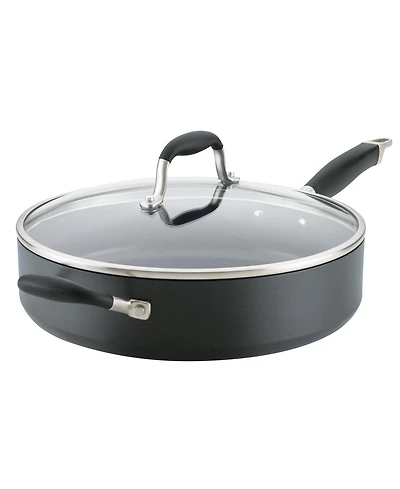 Anolon Advanced Home Hard-Anodized Nonstick 5-Qt. Saute Pan with Helper Handle