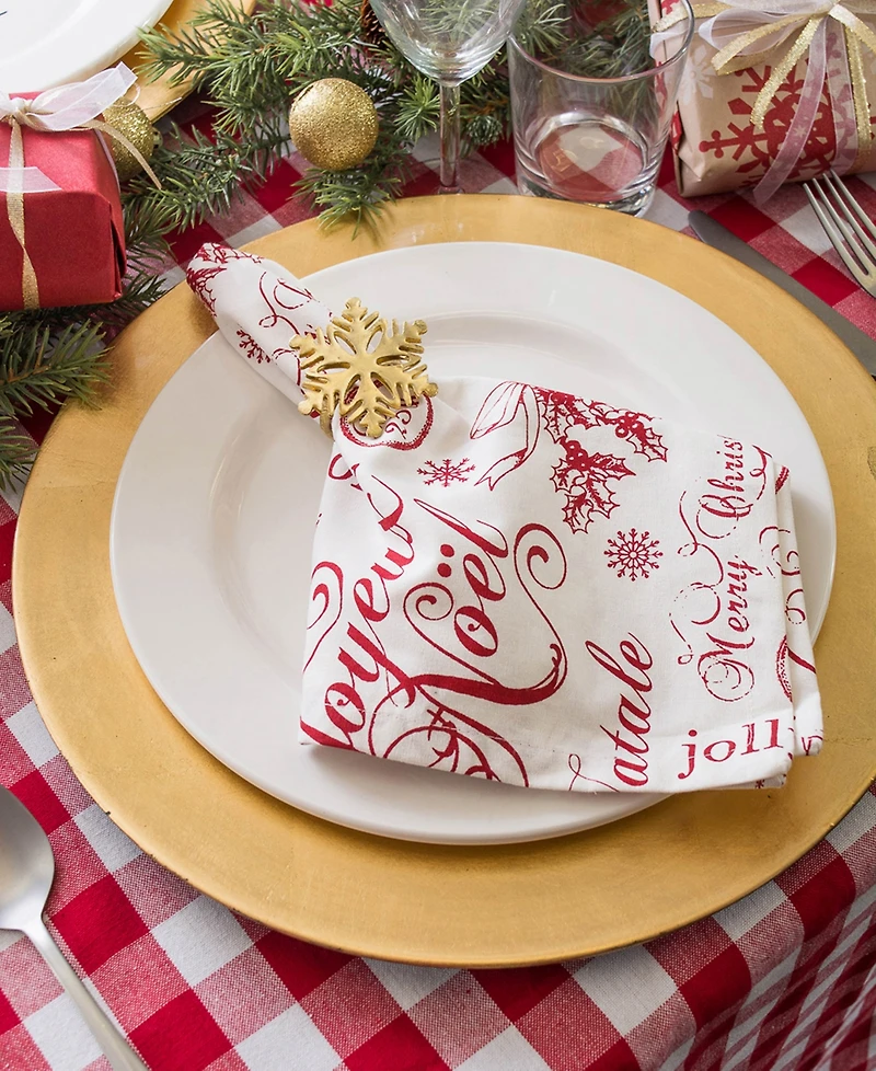 Checkers Tablecloth 60" x 104"