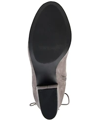 Journee Collection Women's Leeda Lace Up Detail Knee High Boots