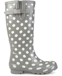 Journee Collection Women's Mist Pull On Lug Sole Rainboots