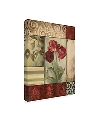 Lisa Audit 'Three Tulips' Canvas Art - 24" x 32"