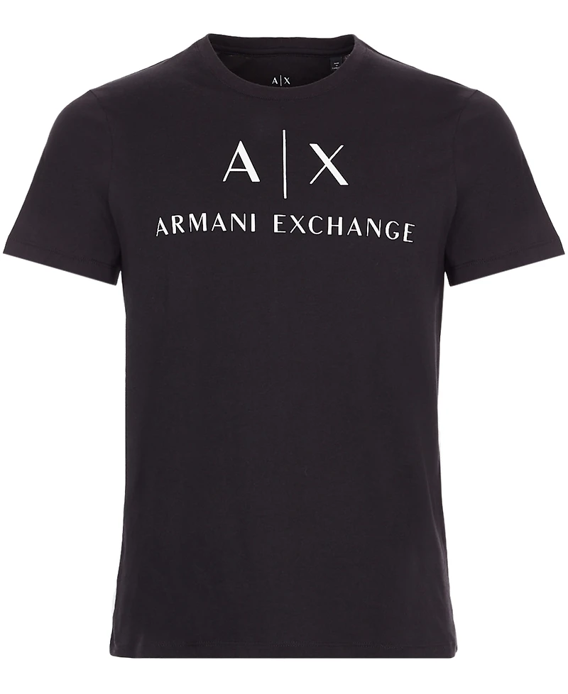A|X Armani Exchange Men's Solid Logo T-Shirt