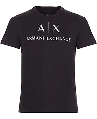 A|X Armani Exchange Men's Solid Logo T-Shirt