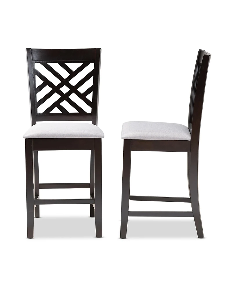Caron Pub Chair Set, Set of 2