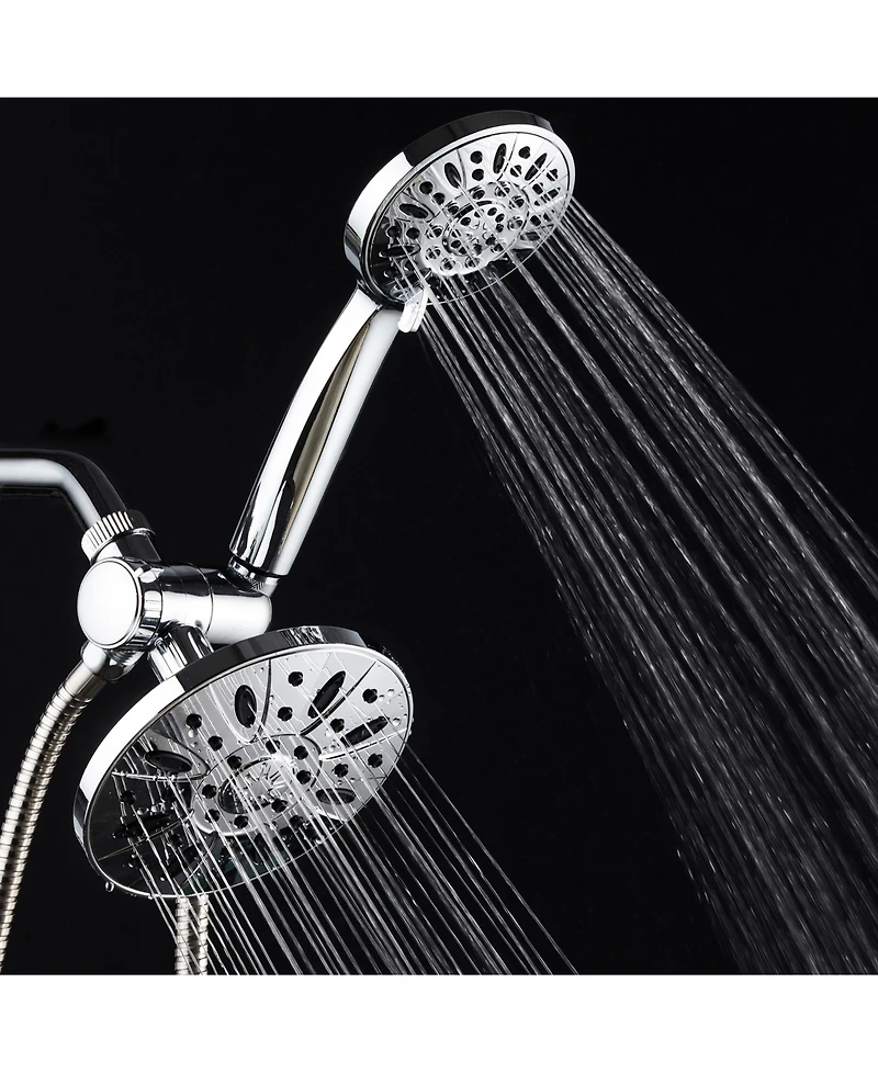 AquaDance High Pressure 3-way Rainfall Combo Shower Head