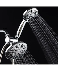 AquaDance High Pressure 3-way Rainfall Combo Shower Head