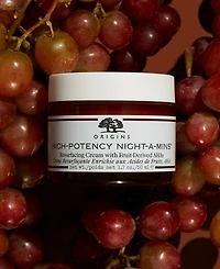 Origins High-Potency Night-a-Mins Resurfacing Cream with Fruit-Derived AHAs, 1.7 oz.
