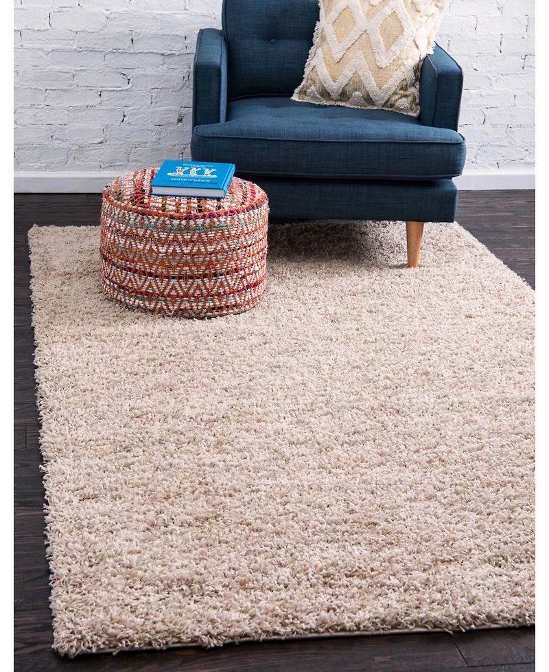 Closeout! Bayshore Home Exact Shag Exs1 8' x 11' Area Rug