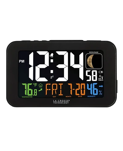 La Crosse Technology Color Led Alarm Clock with Usb Charging Port