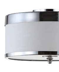 Jonathan Y David 15" Metal Led Flush Mount