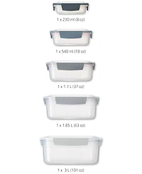 Joseph Joseph Nest Lock 10-Pc. Food Storage Container Set, Editions