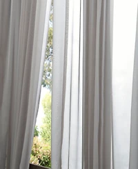 Half Price Drapes Extra Wide Sheer Curtain