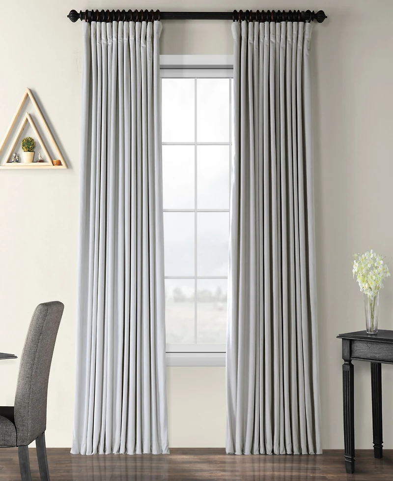 Exclusive Fabrics & Furnishings Signature Blackout Extra Wide Velvet Panel