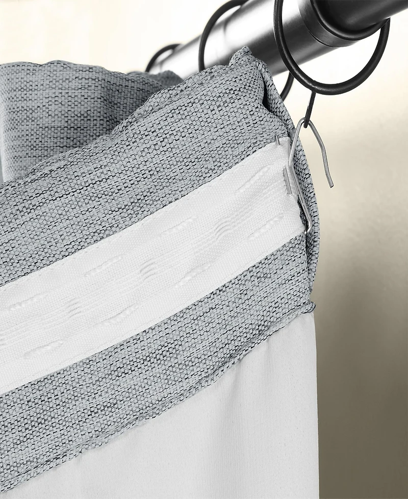Half Price Drapes Textured Bellino Room Darkening Curtain
