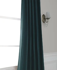 Half Price Drapes Bellino Textured Faux Linen Room Darkening Curtains For Bedroom & Living Room Curtains(1 Panel