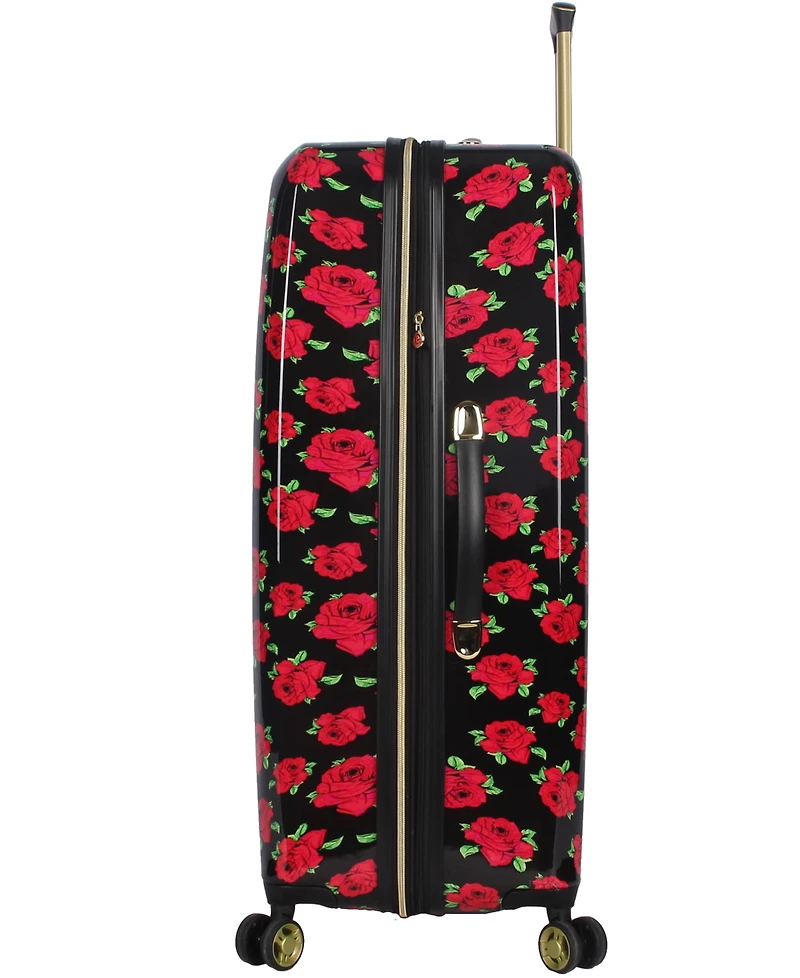 Betsey Johnson 30" Check-in Spinner