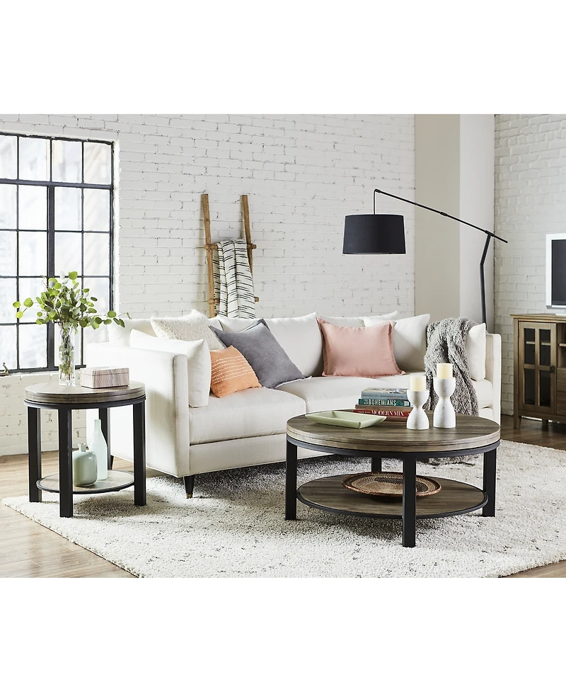 Canyon Round Coffee Table, Created for Macy's