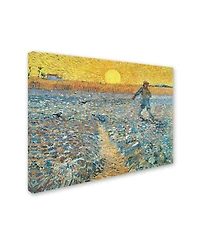 Vincent van Gogh 'Sower 1888' Canvas Art - 14" x 19"