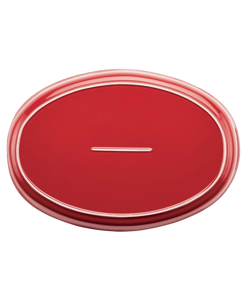 Rachael Ray Stoneware Bubble and Brown 4.5-Qt. Oval Baker