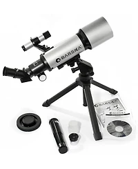 Barska 300 Power, 40070 Starwatcher Compact Refractor Telescope with Table Top Tripod Carrying Case
