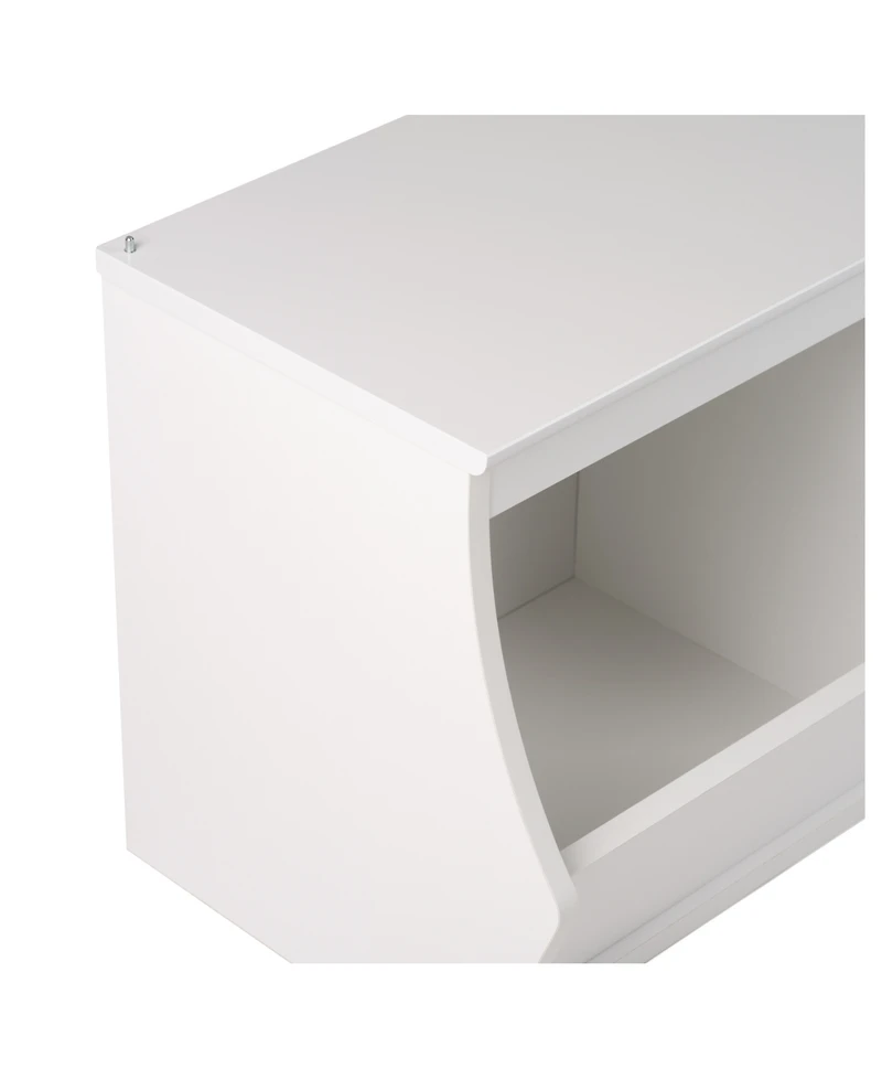Prepac Monterey Stackable 3-Bin Storage Cubbie