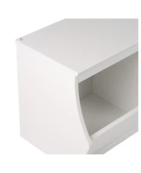 Prepac Monterey Stackable 3-Bin Storage Cubbie