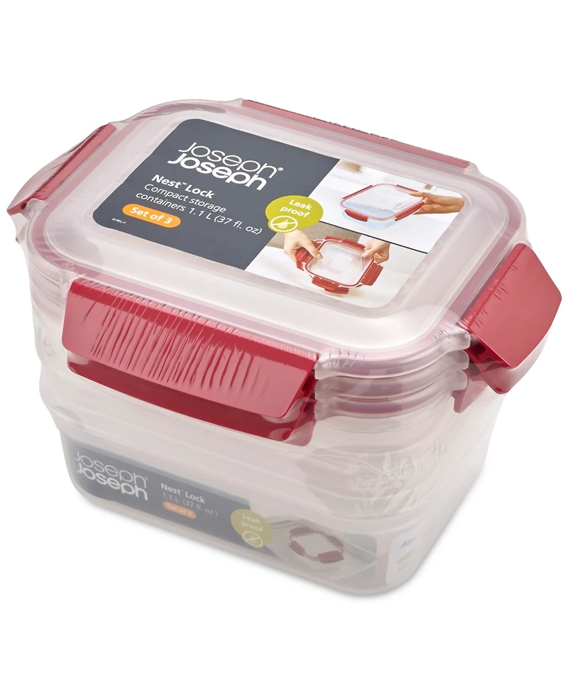 Joseph Joseph Nest Lock 6-Pc. Food Storage Container Set