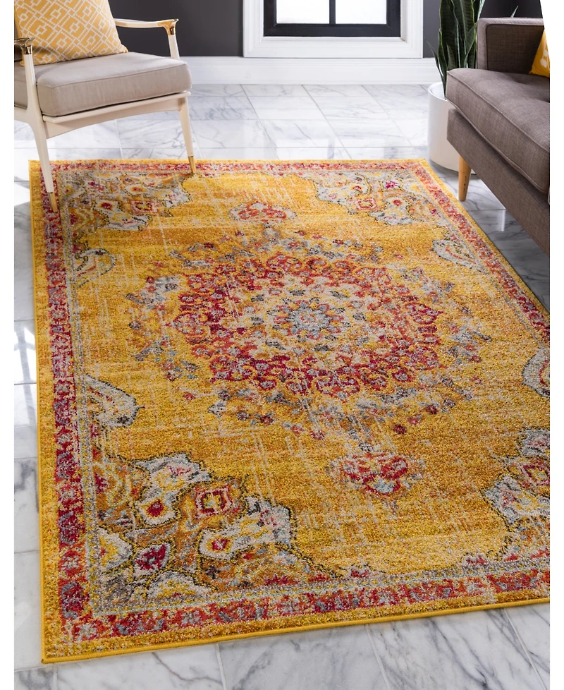 Closeout! Bayshore Home Lorem Lor1 5' 3" x 7' 7" Area Rug