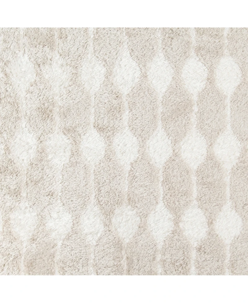 Novogratz Retro Ret-4 Taupe 3'6" x 5'6" Area Rug