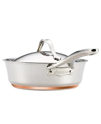 Anolon Nouvelle Copper Mixed Metals Cookware Set, 11 Piece