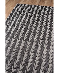 Novogratz Villa Vi- Charcoal 2'7" x 7'6" Runner Outdoor Area Rug