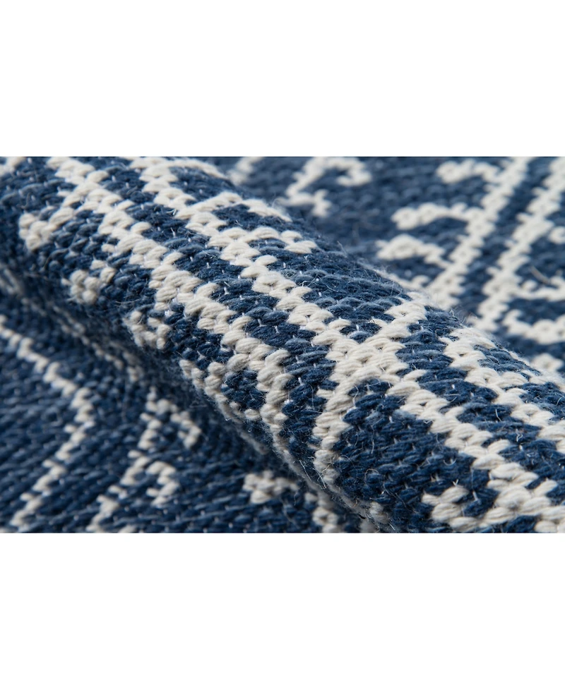 Erin Gates Easton Eas-1 Machine-Washable Pleasant Gray 7'6" x 9'6" Area Rug