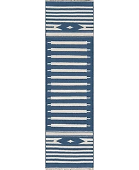 Erin Gates Thompson Tho-1 Billings Denim 7'6" x 9'6" Area Rug