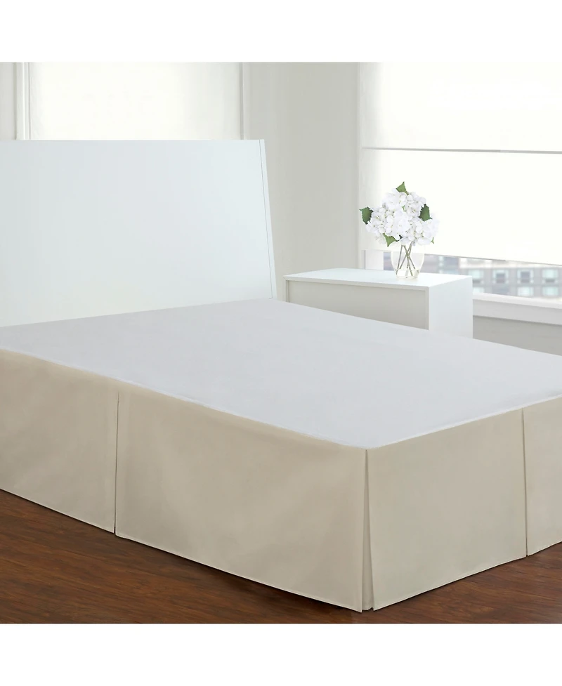 Fresh Ideas Poplin Tailored Bedskirt, Full